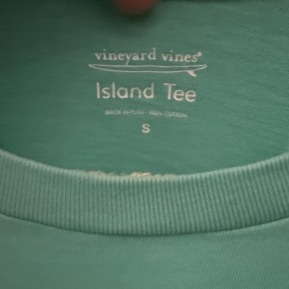 Vineyard Vines Turquoise Long Sleeve Tee - Picture 3 of 6